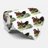 Cravate Animal de cru de poulets (Roulé)