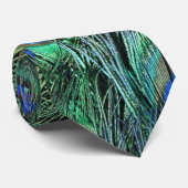 Cravate Animal - paon (Roulé)