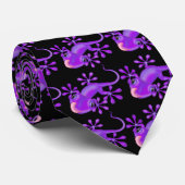 Cravate animale de Gecko de jungle (Roulé)