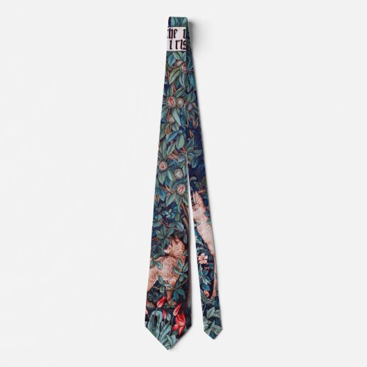 Cravate Animals dans The Forest, William Morris (Devant)