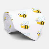 Cravate Animaux - abeille (Roulé)