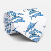 Cravate Animaux de l'océan Tribal (Roulé)