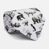 Cravate Animaux d'hiver (Roulé)