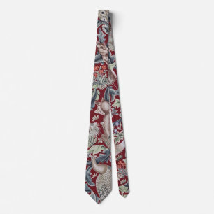 Cravate Animaux forestiers, William Morris