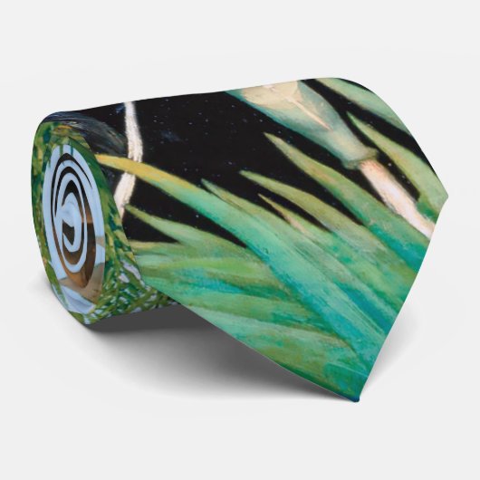 Cravate Animaux sauvages dans la forêt tropicale (Roulé)