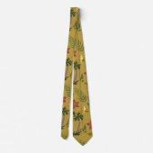 Cravate Animaux tropicaux singe motif sans soudure, macaw (Dos)