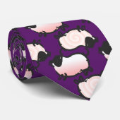 Cravate Année de cochon humoristique Anniversaire Choisir (Roulé)