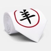 Cravate Année des moutons (Roulé)