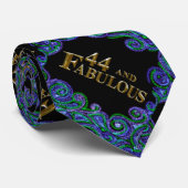 Cravate Anniversaire 44 ans (Roulé)