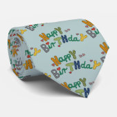 Cravate anniversaire joyeux (Roulé)