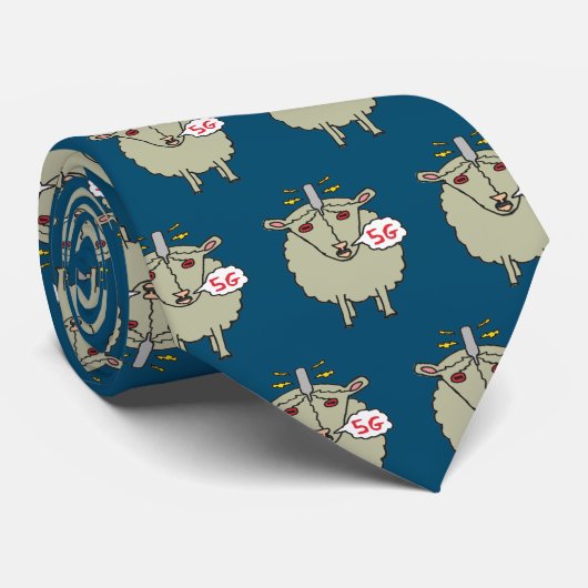 Cravate Anti 5G Sheep (Roulé)