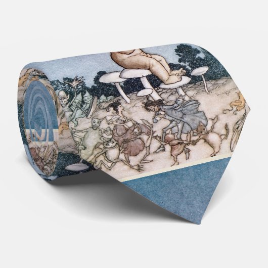 Cravate Antique Arthur Rackham Peter Pan (Roulé)