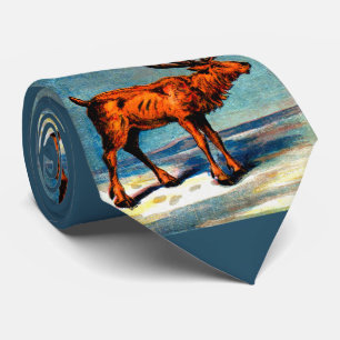 Cravate antique caribou