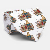 Cravate antique d'ouvrier chargé des pompes de (Roulé)