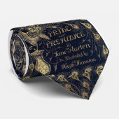 Cravate Antique Fierté et Préjugés Peacock Edition Couvert (Roulé)