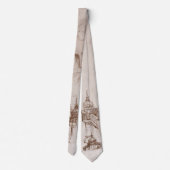 Cravate Apôtre Jacobus Château de Sforza, Léonard de Vinci (Dos)