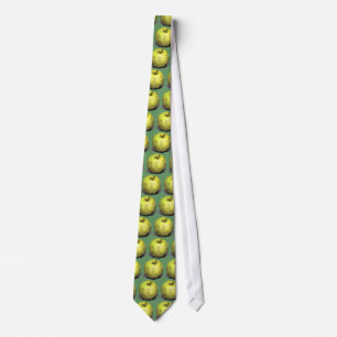 Cravate Apple vert attachent