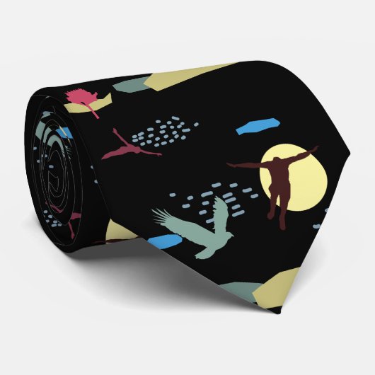 Cravate Apprendre à voler (Roulé)