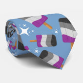 Cravate Apprendre sans rien de la fierté sexuelle Drapeau  (Roulé)