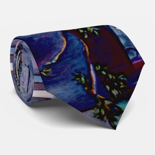 Cravate Après-midi vénitien (Roulé)