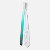 Cravate Aqua Ombre Chevron (Dos)