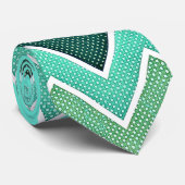 Cravate Aqua Rise Chevron (Roulé)