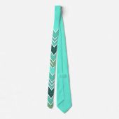 Cravate Aqua Rise Chevron (Dos)
