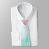 Cravate Aquarelle Abstraite (Attaché)