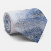 Cravate Aquarelle Abstraite (Roulé)