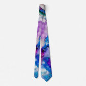 Cravate Aquarelle Abstraite (Dos)