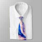 Cravate Aquarelle Abstraite I (Attaché)