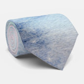 Cravate Aquarelle apaisante (Roulé)