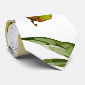 Cravate Aquarelle citrons 20 (Roulé)