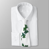 Cravate Aquarelle classique Vert Anglais Ivy (Attaché)