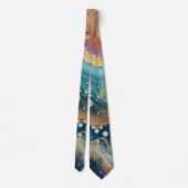 Cravate Aquarelle de la grille (Dos)