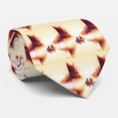 Cravate Aquarelle de scène de rivière de "Lewis et de (Roulé)