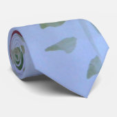 Cravate Aquarelle Floral élégant (Roulé)