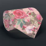 Cravate Aquarelle Floral Rose Or Camouflage rose<br><div class="desc">Cette conception peut être personnalisée en choisissant l'option Modifier la conception. Vous pouvez également transférer sur d'autres objets. Contactez-moi à l'adresse colorflowcreations@gmail.com ou utilisez l'option conversation en haut de la page si vous souhaitez avoir cette conception sur un autre produit ou avez besoin d'aide. Voir d'autres de mes dessins ou...</div>