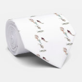 Cravate Aquarelle Koi Fish (Roulé)