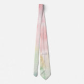 Cravate Aquarelle Pastel (Dos)