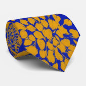 Cravate Aquarelle Unique Luxe Floral Impression (Roulé)