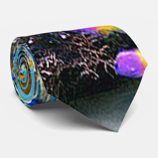 Cravate Aquarium (Roulé)