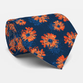 Cravate Aquarius Floral Vintage Two-sided (Roulé)
