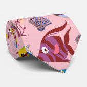 Cravate Aquatic animals | ocean underwlife 3 (Roulé)