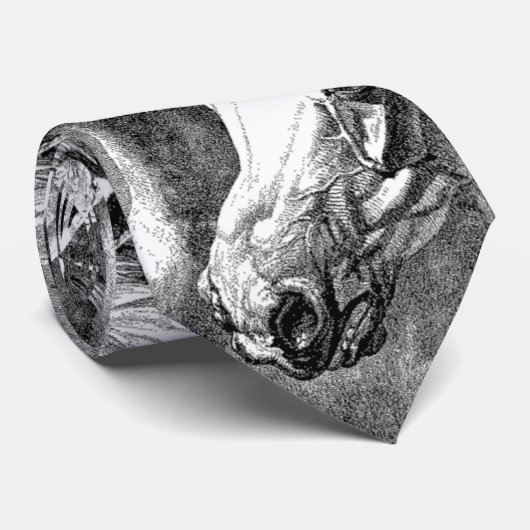 Cravate Arabe de chevaux (Roulé)