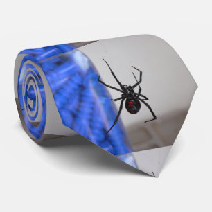 Cravate Araignée noire