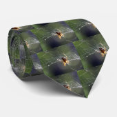 Cravate - Araignée sur toile (Roulé)