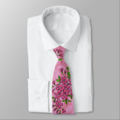 Cravate Arbre cerise en fleurs (Attaché)