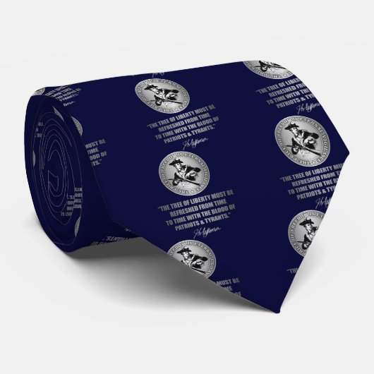 Cravate Arbre de liberté (Roulé)