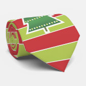 Cravate Arbre de Noël (Roulé)